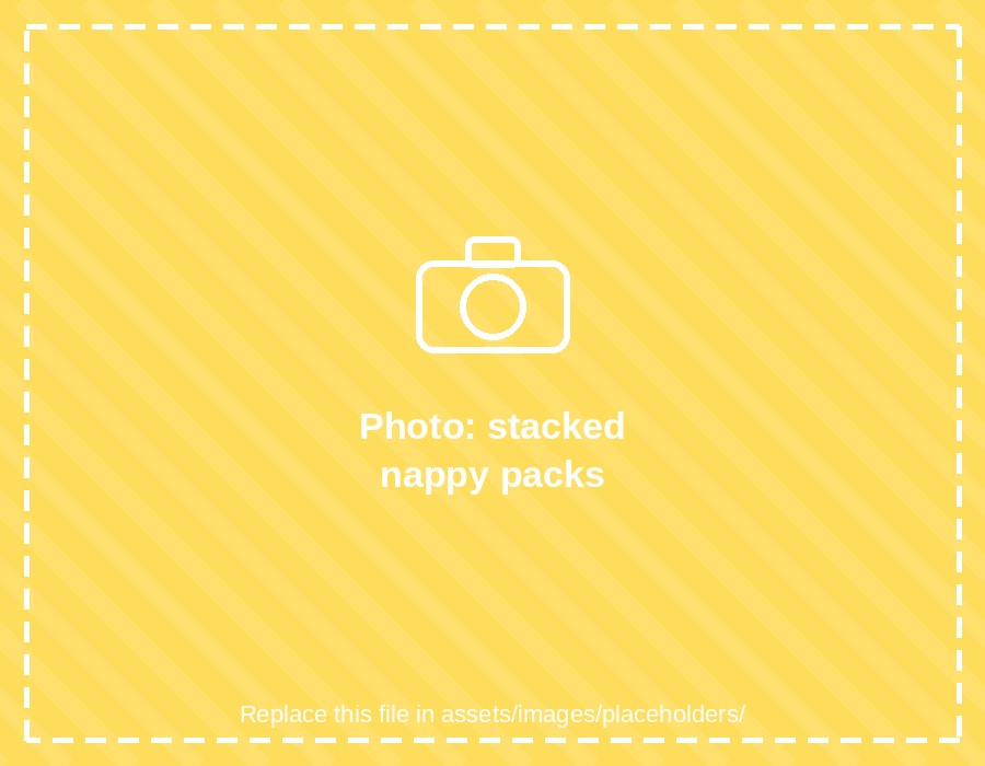 Bulk nappy packs