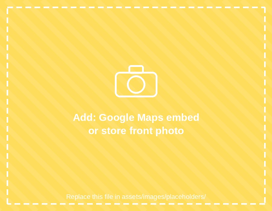 Map or store location