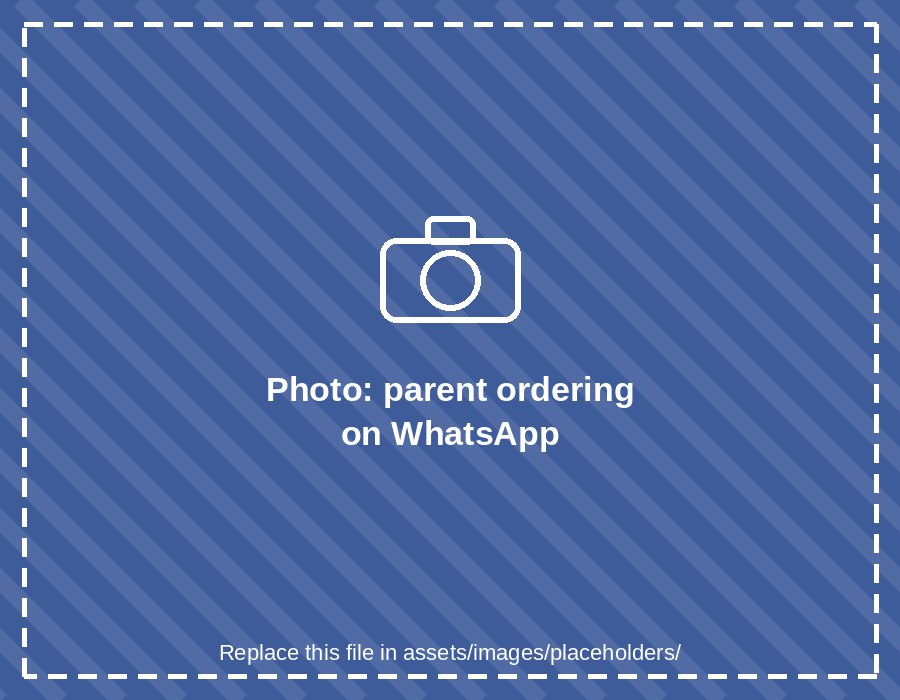 Order via WhatsApp